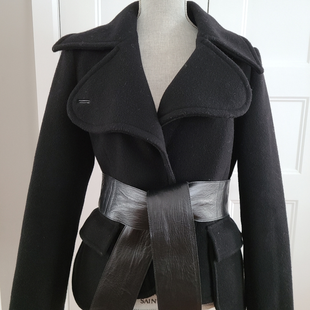 Rudsak Jacket with leather belt